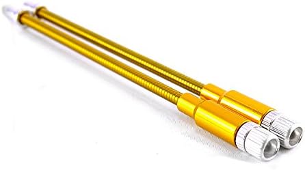 Bike Brake Length Adjustable Cable Guide Anodized Colorful Stainless Front Rear Color Gold