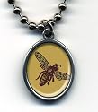 Hand Made Womens Retro 'HONEY BEE' Chain Necklace Pendant