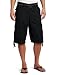 Company 81 Men's Fashion Cargo Short, Black, 36x/Regular