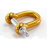 カラーアルミシャクル　６ｍｍ オレンジ【3個セット】