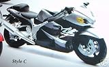 Suzuki Gsx-r 1300r Hayabusa Diecast Motorcycle Model Silver