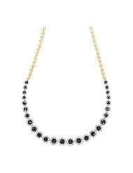 5.0CTW DIAMOND FLOWER NECKLACE