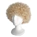 Economy Blonde Afro Wig ~ Halloween 1960s or 1970s Costume Party Wig (STC13033)