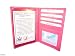 DIFRwear RFID Blocking Passport Caes - Hot Pink