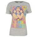 Wonder Woman Print T Shirt Ladies