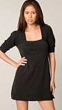 Ella Moss Charcoal Square Neck Tunic
