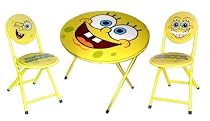Spongebob Squarepants 3 Piece Table and Chair Set