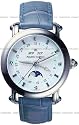 Maurice Lacroix Masterpiece 'Phase de Lune Dame' Blue Ladies Watch MP6066.SS001.17E