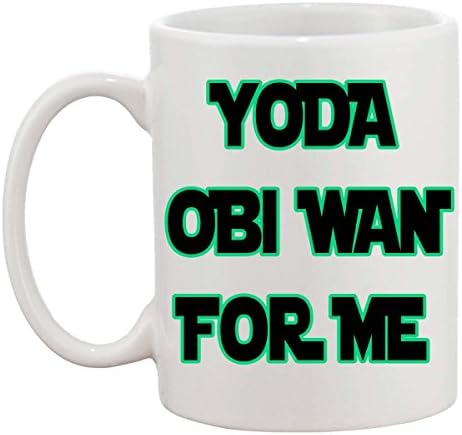 YODA OBI WAN FOR ME #2 Coffee Tea Mug Cup 11-ounce (oz) by Future Sales Inc