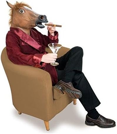 Skue Novelty Latex Animal Masks Halloween Horse Mask