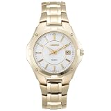 Seiko Mens Gold-Tone Dress Watch #SGEE62 by Seiko