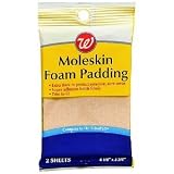 Walgreens Moleskin Foam Padding, 2 ea