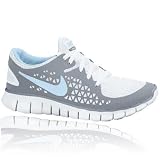 Nike Free Run+ Damenschuh weiß/grau/ hellblau Farbe: weiß/grau/hellblau, Größe: 41