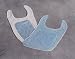 Bibs Blue Terry With Partial Barrier 18