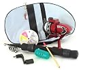 1.5 Metre Telescopic Fishing Kit with Rod, Reel, Weights, Hooks, Carry Bag and Accessories