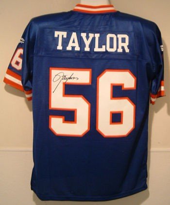 Lawrence Taylor Autographed/Hand Signed New York Giants Reebok Jersey