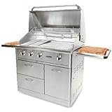 Capital Precision Series 40 Inch Natural Gas Grill On Cart