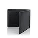 Enoch Designs Mens RFID Blocking Black Leather Wallet