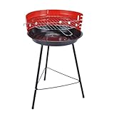 Barbecuegrill rund / Rundgrill / Standgrill Ø 33 cm mit Windschutz