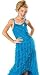 Childrens Costume Girls Disney High School Musical Sharpay Birthday Blue Strap Dress Party Outfit
