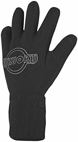 Five Finger Massage Glove - Black - Left