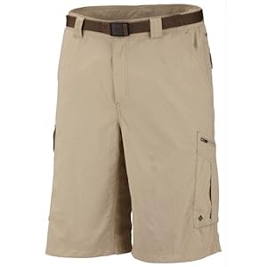 Columbia Men's Silver Ridge Cargo Short, 48x10-Inch, Fossil