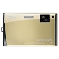 Nikon Coolpix 10.0MP Touch Screen Digital Camera - Platinum Bronze (S60)