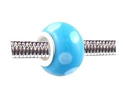 Pandora / Troll Style Charm Bead - (Z28) Murano Lampwork Glass