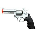 TSD Sports UA933S Airsoft Black Barrel Spring Revolver, 4-Inch