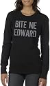 Bite Me Edward Sparkle Print Long Sleeve Thermal