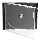 Chroma Products TM - 200 x Premium Grade Single CD Jewel Case With Black Tray (10mm)