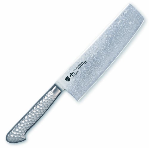 Cover image : TAMAHAGANE 響十 菜切 180mm 鎚目 KS-1165