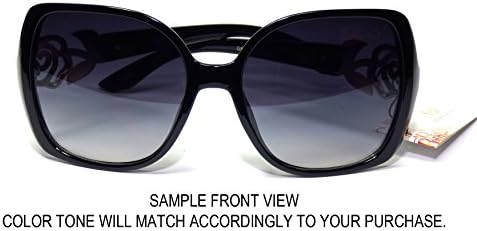 #GB30-S5 Golden Bridge Eyewear ® Rose Rhinestone Women's Sunglasses - Plastic