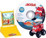 Learning Curve Jose the Fire Truck Monster Truck with DVD