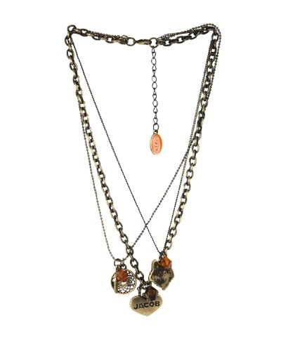 Twilight New Moon Feather Circle Triple Chain Necklace Twilight New Moon Feather Circle Triple Chain Necklace