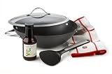 Kitchen & Housewares : Calphalon Contemporary Nonstick Asian Wok Gift Set