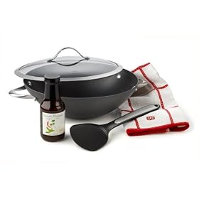 Calphalon Contemporary Nonstick Asian Wok Gift Set by Calphalon