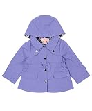 London Fog Baby-girls Infant Belted Trench Coat, Peri, 12 Months