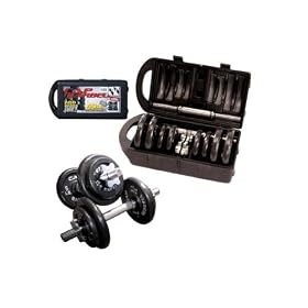 Cap Barbell 40-Pound Dumbbell Set