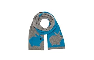 Marc by Marc Jacobs Bufanda Lana Dont Sweat My Pet Gris / Azul