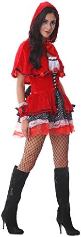 Christmas Little Red Riding Hood Dress Princess Dress Cosplay Uniform Temptation