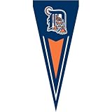 Detroit Tigers MLB Applique & Embroidered Yard Pennant (34x14)