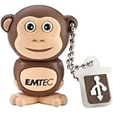 EMTEC Animal Series 4 GB USB 2.0 Flash Drive, Monkey