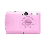 Delkin Snug-It, Silicone Digital Camera Skin for the Canon SD950, Pink, with Neck & Wrist Straps