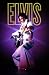 Elvis (White Suit) Gold Wood-Mounted Music Poster Print - 24 X 36