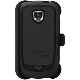 OtterBox Defender Series Hybrid Case & Holster for Samsung Droid Charge - 1 Pack - Case - Retail Packaging - Black