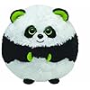 Ty 7138002 - Bonsai Ball Panda Stoffball Beanie Ballz, 12 cm