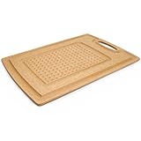 Epicurean Cutting Board with Juice Groove - Natural/ Nutmeg (21x15.3')