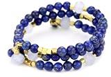  MINU Jewels Lapis Gold Stack Bracelet
