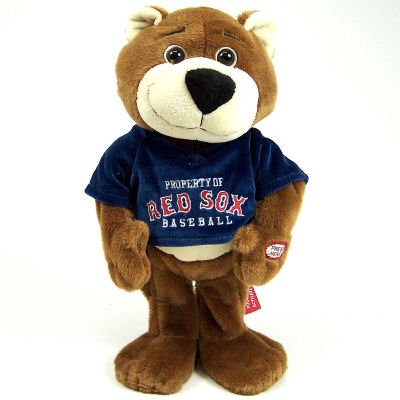 Buy BOSTON RED SOX OFFICIAL DANCING MUSICAL TEDDY BEAR by Forever Collectibles